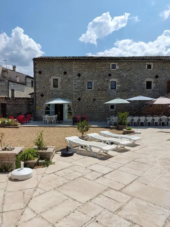 Ardeche Les Cigales Gite Eglantier Avec Piscine Partagee 그로스피에르 0*,